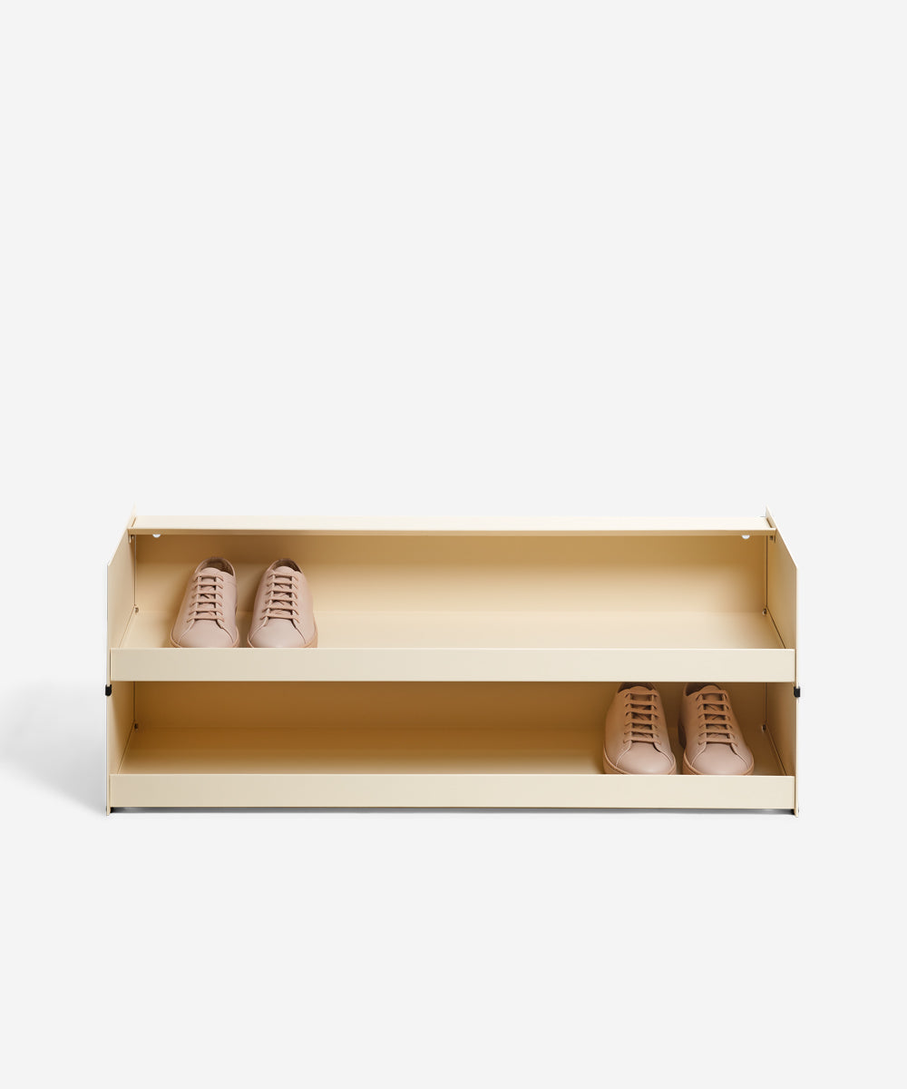 Shoe Rack Ivory