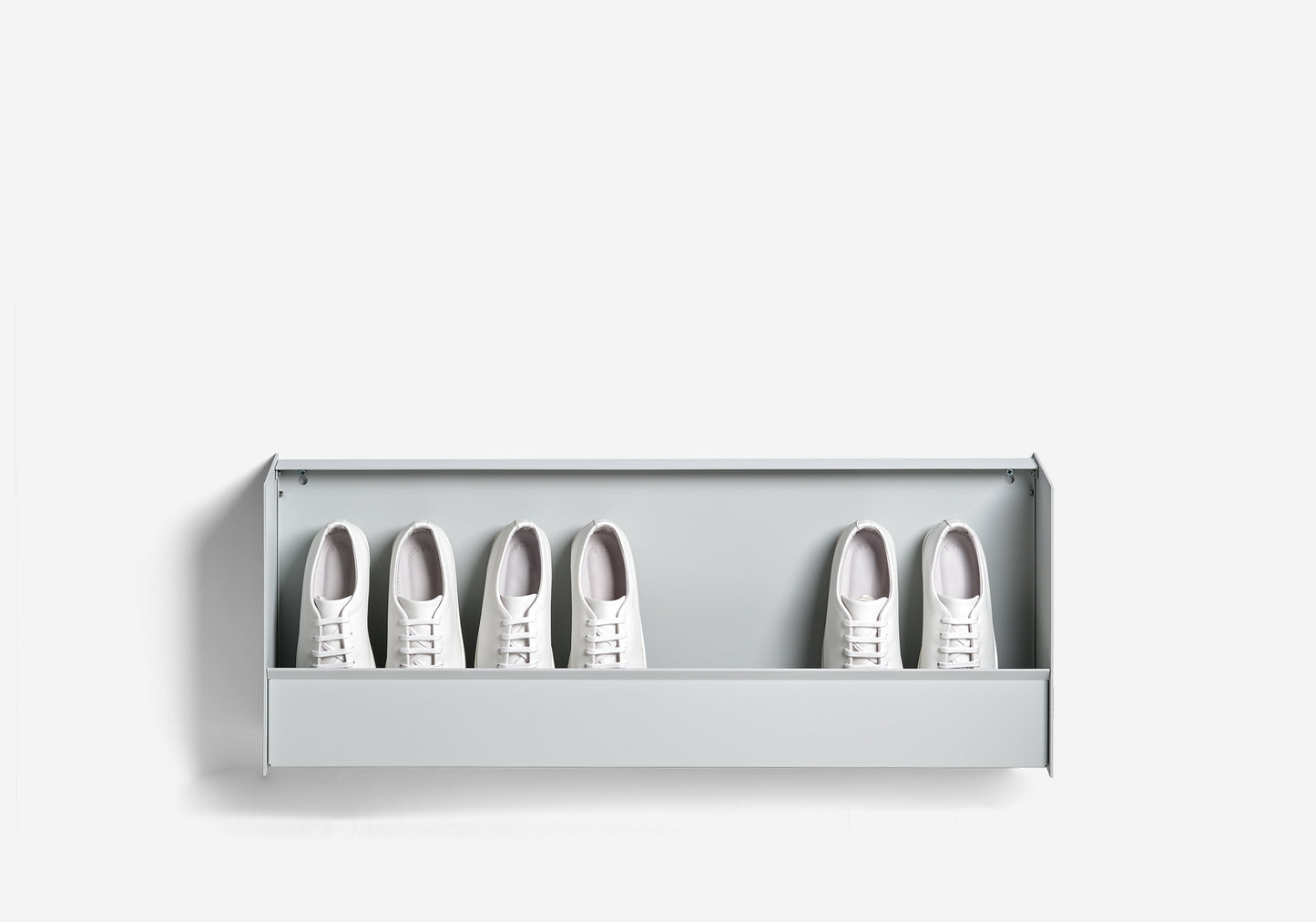 Shoe Rack Light Grey