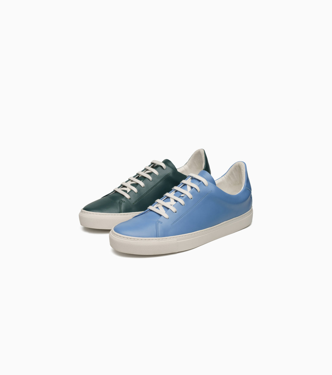 Blue and green