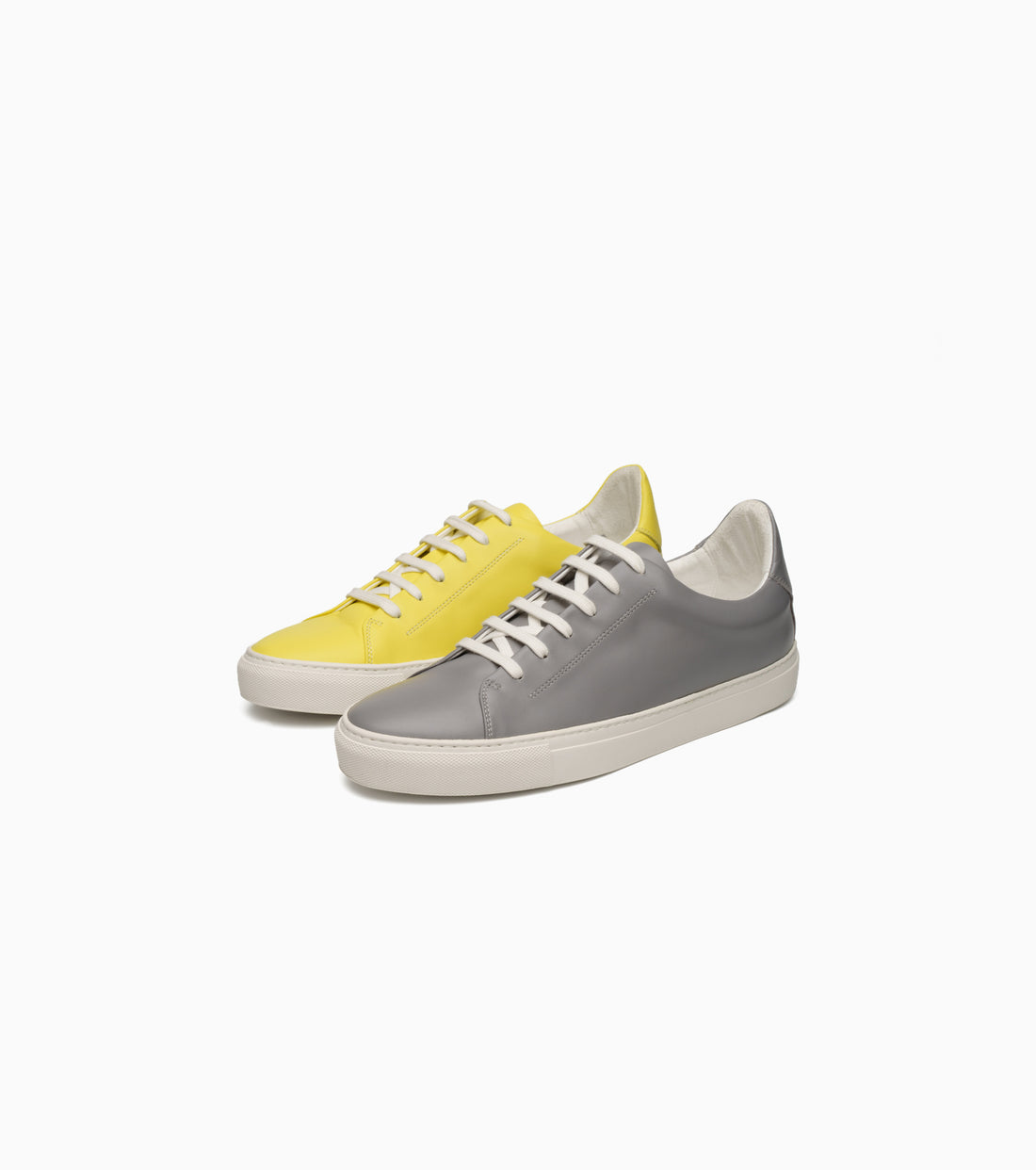 Grey and yellow