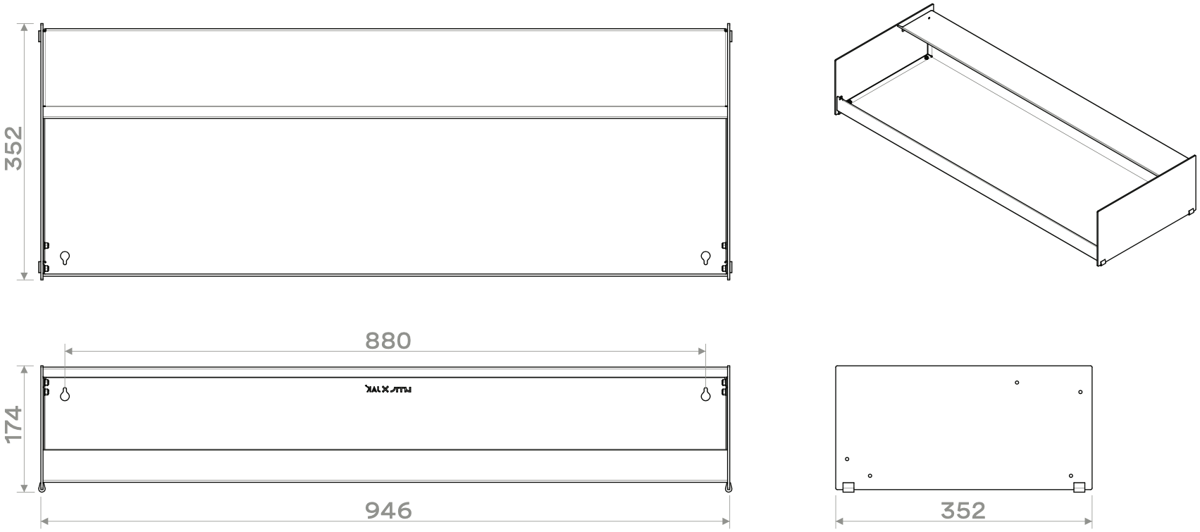 Shoe Rack Dimensions